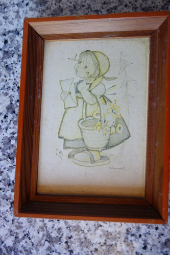 Kleine hummel wandbild - wandbild, "die