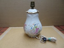 Alter Lampenfuß Porzellan mit