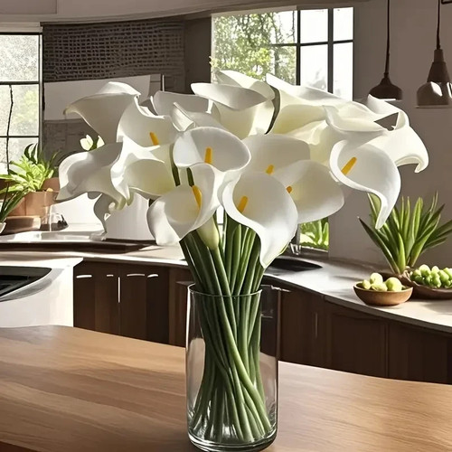 Künstliche calla lilien - künstliche, calla-lilien