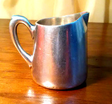 Berliner Hotelsilber Jnd Milch- Kännchen Portions- Kanne versilbert antik