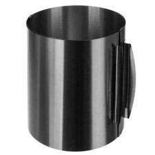 Tortenring Extra Hoch für mehrlagige Kuchen Backring Verstellbar 16-30cm