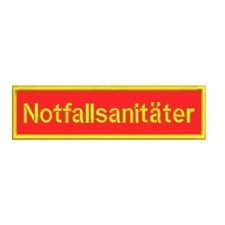 Notfallsanitäter Patches mit