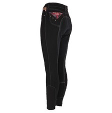 Reithose Easy Rider Benita Full, Vollbesatz, euro-star Stiefelreithose, schwarz