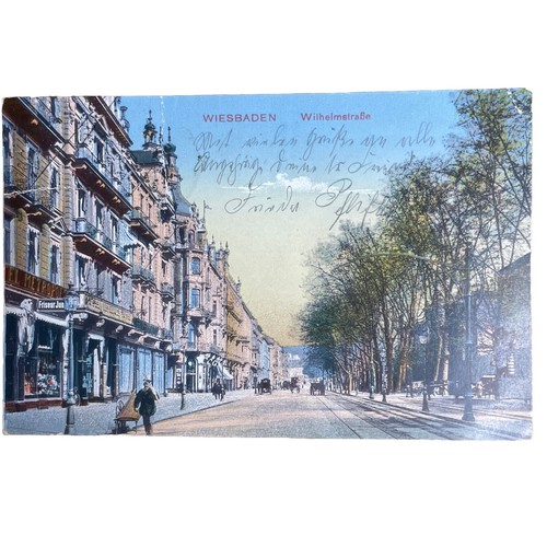 Postkarte wiesbaden - ak,