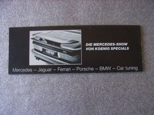 Die mercedes show von koenig - mercedes,