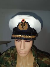Schirmmütze Bundeswehr Marine Admiral Kapitän Mütze 