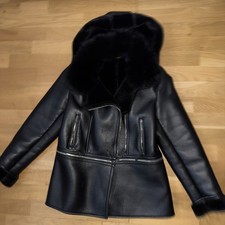Damen Lammfell Mantel, Jacke