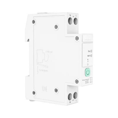 Smart rail switch 32a für - rail,