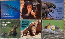 6 Tier-Kinder-Bücher vom