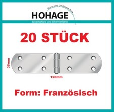 20 STÜCK HOHAGE Stahl