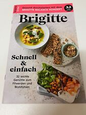 Brigitte Schnell und Einfach-32 leichte Gerichte, u. Brigitte Balance Konzept