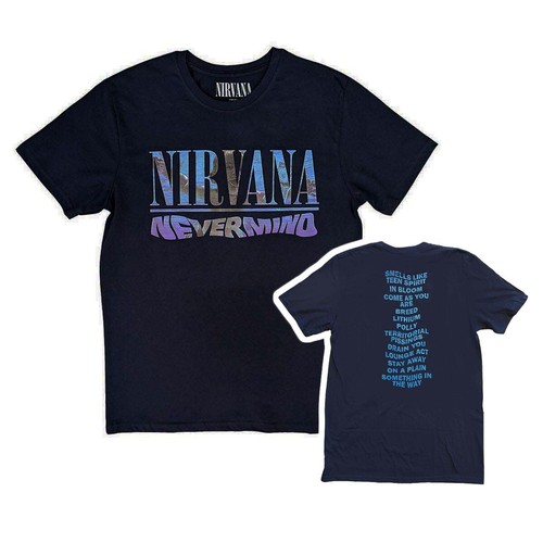 Nirvana shirt nevermind - nevermind, band