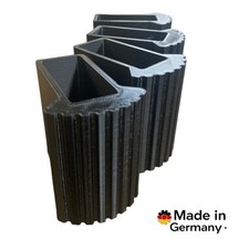 Leiterfüße 50x22mm für Traverse Außenschuh Ersatzschuh Ersatzteil Gummifüße