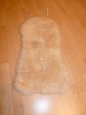 Buggy Kinderwagen Lammfell Einlage Naturweiß Baby Bett Tragetasche Fellmann