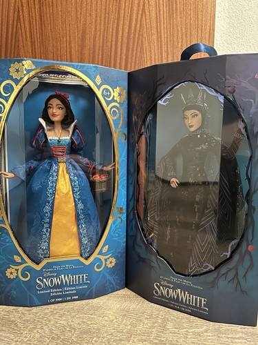 Snow white puppen dolls - white, 2