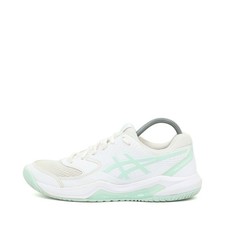 ASICS Damen Gel-Dedicate 8 Hallenschuhe Weiß/Mint ämpfung Tennisschuhe EU 39
