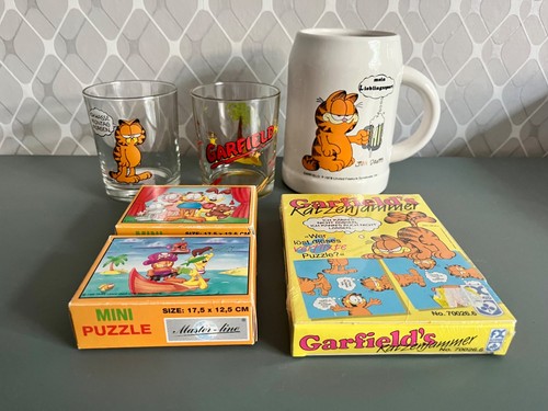 Vintage garfield set - vintage,