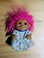 VINTAGE Süßes Troll-Mädchen aus Dänemark (c) DAM 1985 TROLL Figur