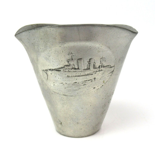 Kayserzinn jugendstil becher - kayserzinn,