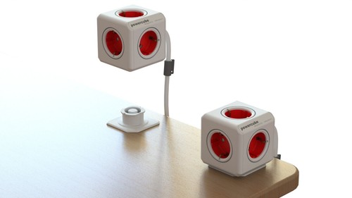 Allocacoc powercube extended - powercube, 3