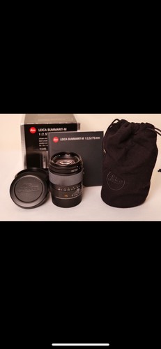Leica summarit 75mm 2 5 - 75mm, f/2.5