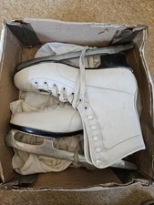 Schlittschuhe Damen Eiskunstlauf Weiß Gr. 39 Ice