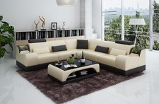 Ecksofa L-Form Wohnlandschaft