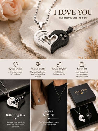 Halskette partner set - halskette, partner-set