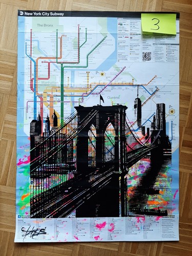 Art subway map - art, on