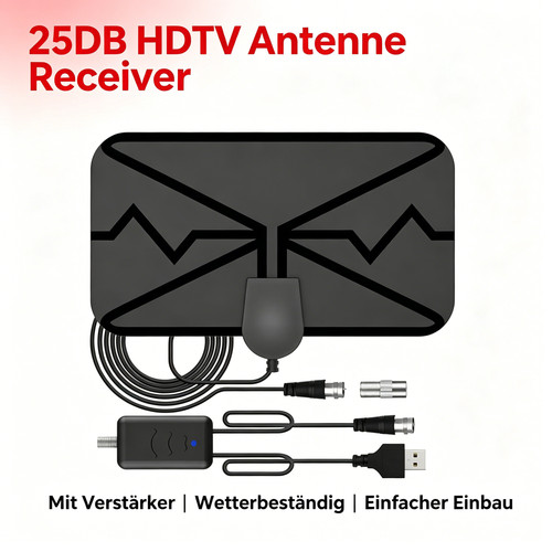 25db hdtv antenne receiver - 25db,