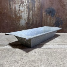 Alte Zinkwanne rechteckig