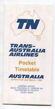 TAA TRANS AUSTRALIA AIRLINES