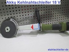 Akku Kehlnahtschleifer, Rohrschleifer, Langhalsschleifer, Schaftpolierer 