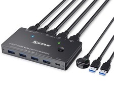 Kvm switch 2pc monitor - monitor, usb