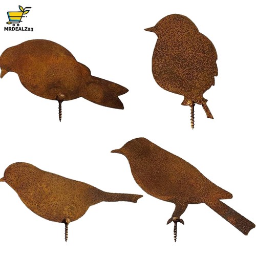Gartenstecker rost vogel - rost, 4