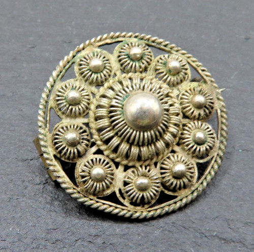 Antike filigrane brosche aus - filigrane,