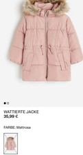 Wattierte Kinderjacke H&M Gr