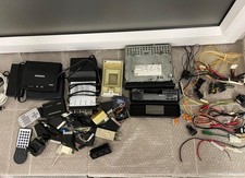 (2) Sony XR-C450RDS Autoradio Kassette FM/AM Retro mit Kabelbaum u.a. Kleinteile