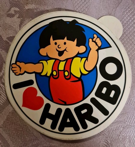 Haribo aufkleber 80er 90er - aufkleber,,