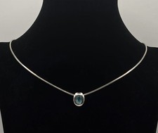 Vintage Aquamarin Anhänger