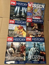 P.M. History Jahrgang 2003 Heft 1/2, 8, 9, 11, 12 und Hörzu Wissen Dez. 2021