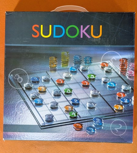 Sudoku brettspiel aus glas - sudoku,