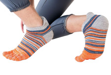 2 Paar Fünf-Zehensocken 41-46 Sportsocken Entspannendes Zuhause