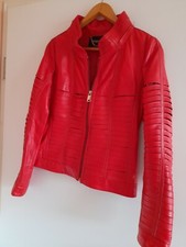 Damen Punto Lederjacke Gr. 36