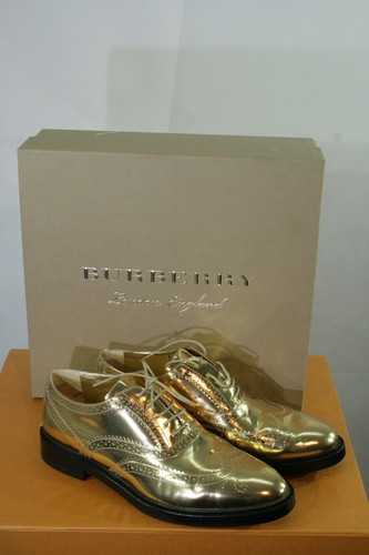 Neu buberry halbschuhe gold - buberry,