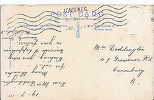 Genealogie Postkarte - Familiengeschichte - Doddington - Canonbury - London N U2715