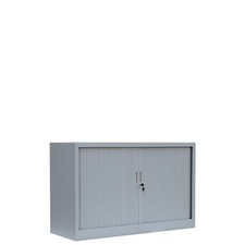 Rollladenschrank, Aktenschrank, 2 Fächer, 75x120x46cm (HxBxT), Farben wählbar