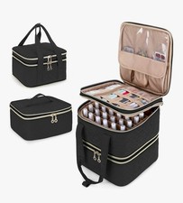 ☆Nagellackaufbewahrung Schwarz 72 Lacke☆