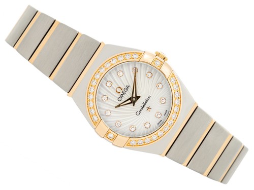 Damenuhr omega constellation - damenuhr,