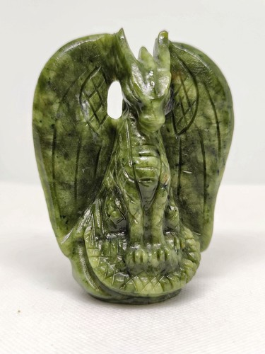 Drache figur aus naturstein - figur,